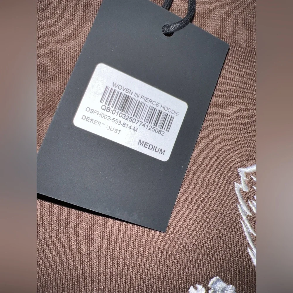 Darc Sport Desert Dust Hoodie Limited 61/500 Size M Rare Gym Streetwear NWT 🔥 - Picture 4 of 10